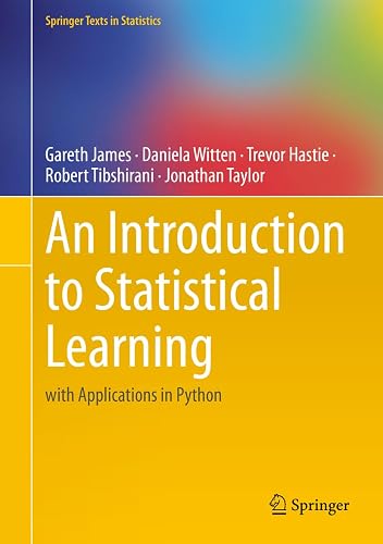 Capa de An Introduction to Statistical Learning (Python)