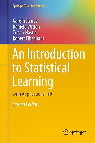 Capa de An Introduction to Statistical Learning (R)
