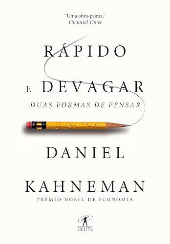 Capa de Rápido e Devagar: Duas Formas de Pensar