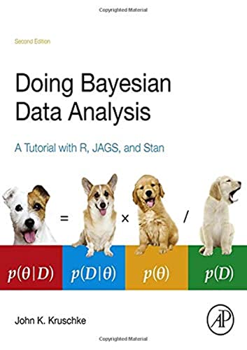 Capa de Doing Bayesian Data Analysis