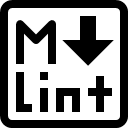 Ícone da extensão markdownlint