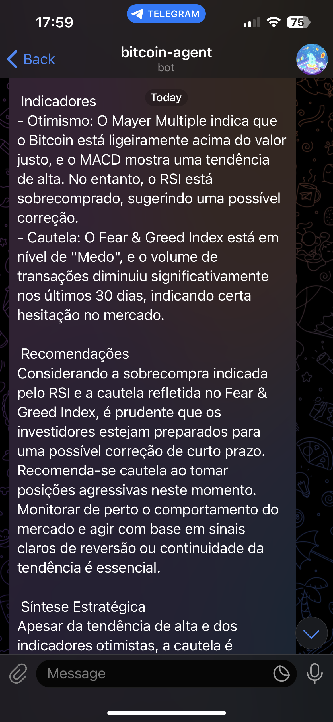 Report no Telegram 2